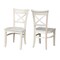 International Concepts Set of 2 Charlotte X-Back Chairs, Unfinished C-31P - alternate 1